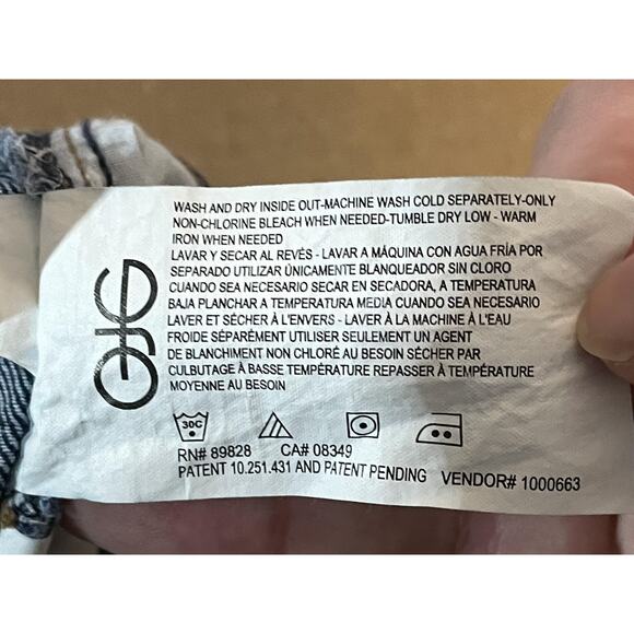 Gloria Vanderbilt Capri Jeans Womens 6 Blue Amanda Stretch All-Around Slimming - Picture 13 of 14